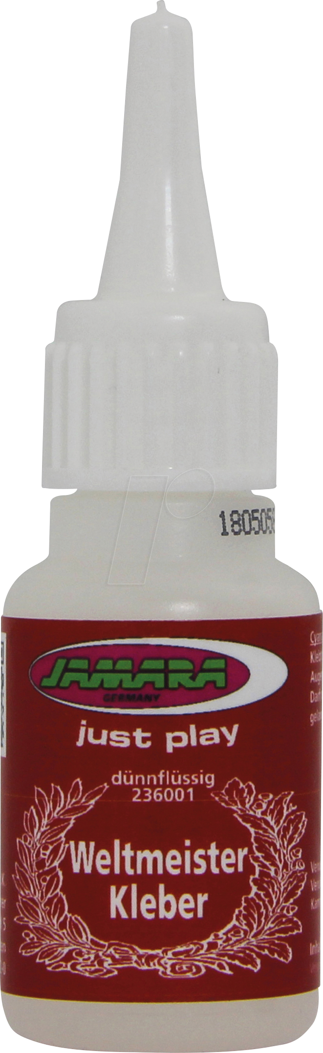 JAMARA 236001 - Sekundenkleber Weltmeister 20g dünn