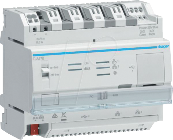 HAGER TJA470 - domovea expert mit easy, IoT und Access Gate