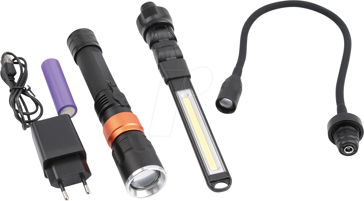 DMAX ULG 103 - LED-Taschenlampe, 350 lm, Aku