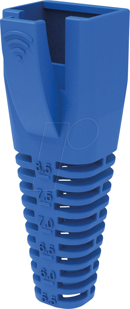 Thumbnail - ROLINE 12011114 - Knickschutztülle für RJ45, blau, 10 Stück