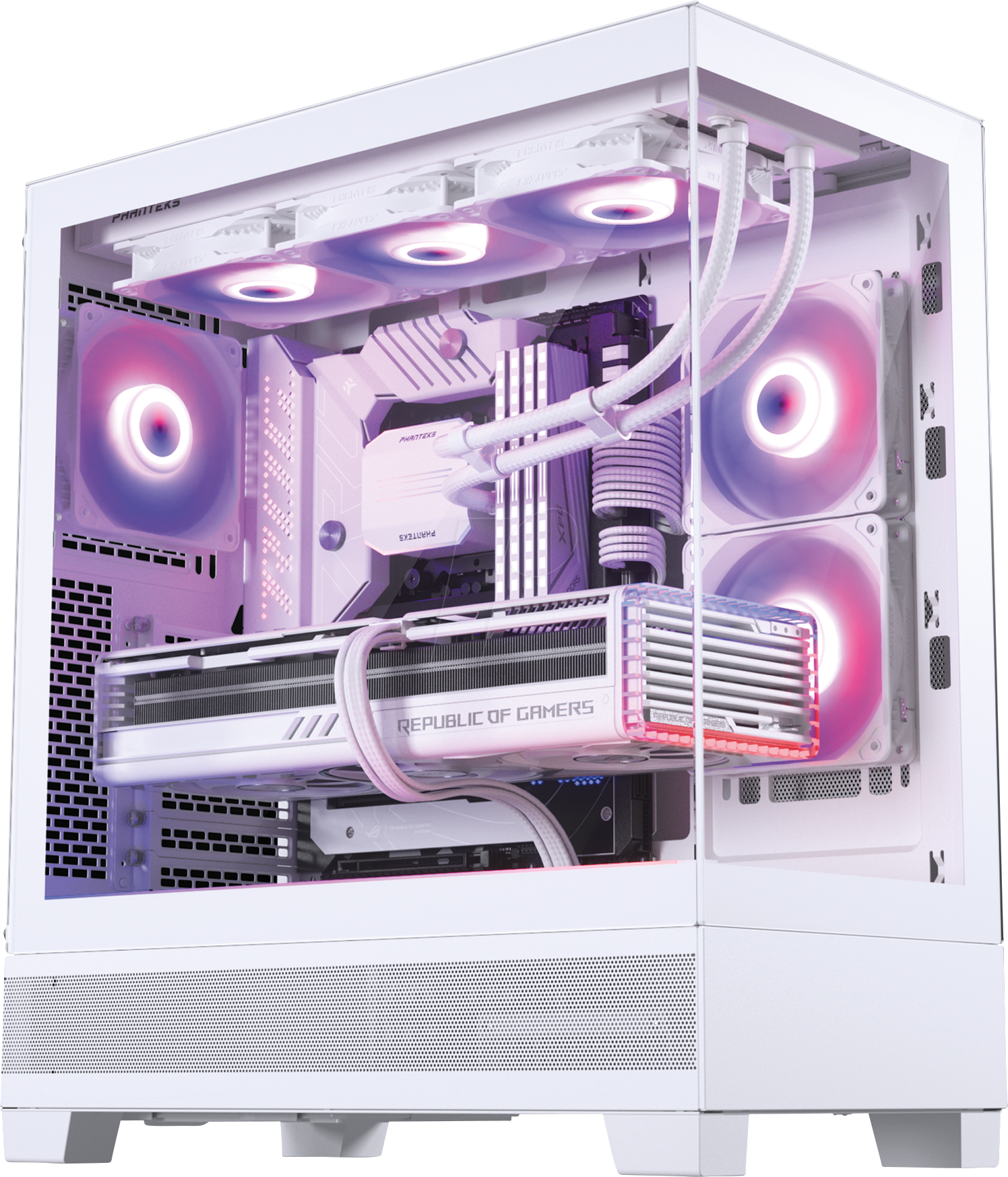 PHT XT523V1DWT - PHANTEKS XT View Tempered Glass Windows, weiß
