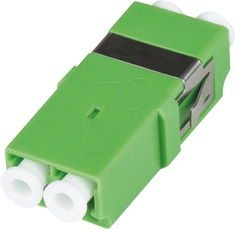 DIGI 960071APCOF - LWL Kupplung, LC/APC Duplex, SM, ohne Flansch, grün
