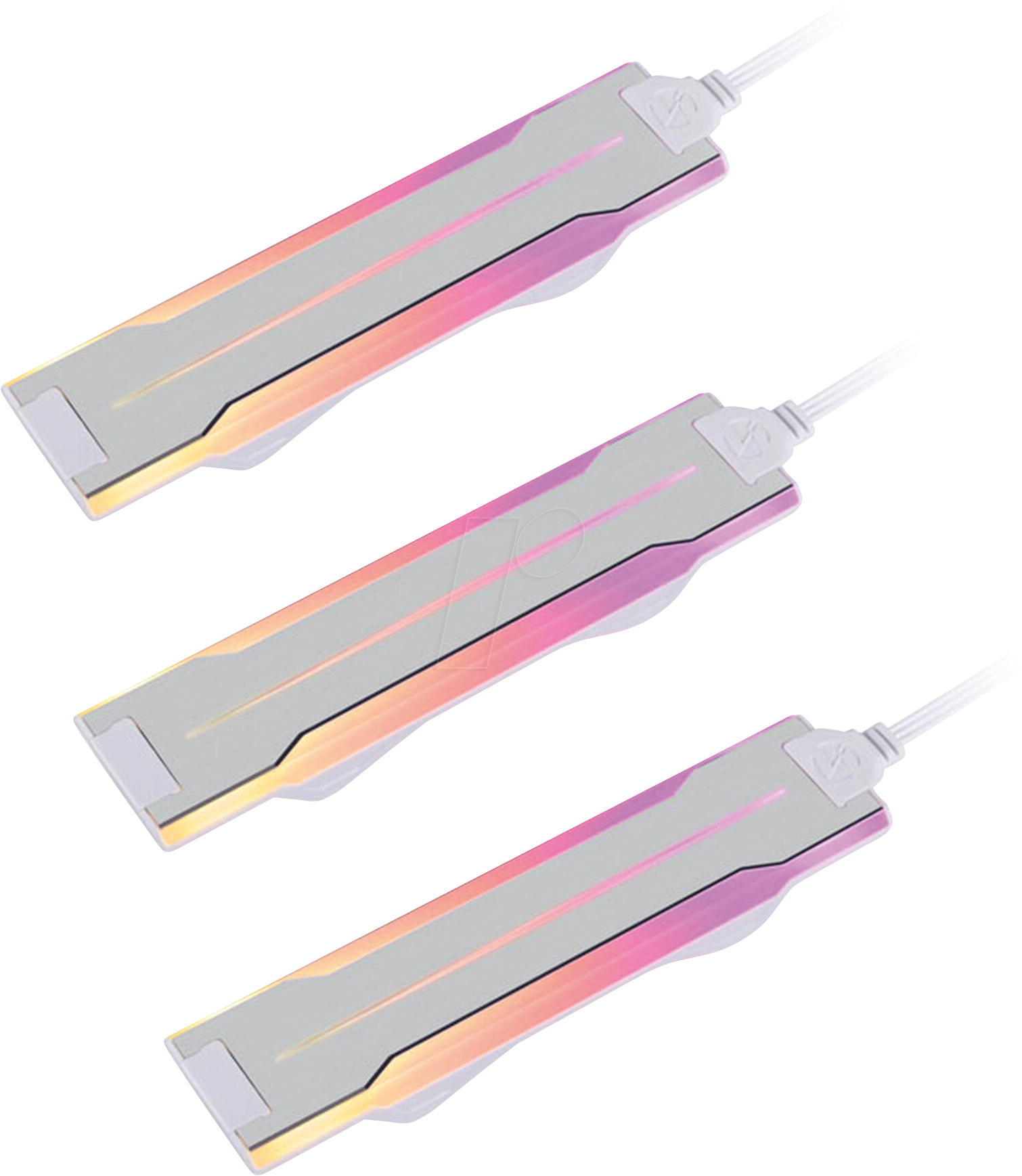 LIAN P28ARGB-W - Lian Li UNI FAN P28 Side ARGB Strip, 3er Pack, weiß