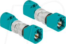 DELOCK 90339 - HF-Adapter, HSD Z Stecker > HSD Z Stecker