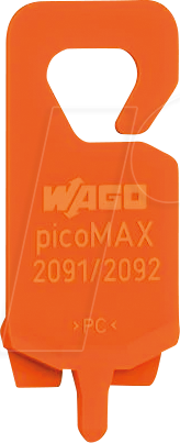 WAGO 2092-1630 - Entriegelungswerkzeug, orange