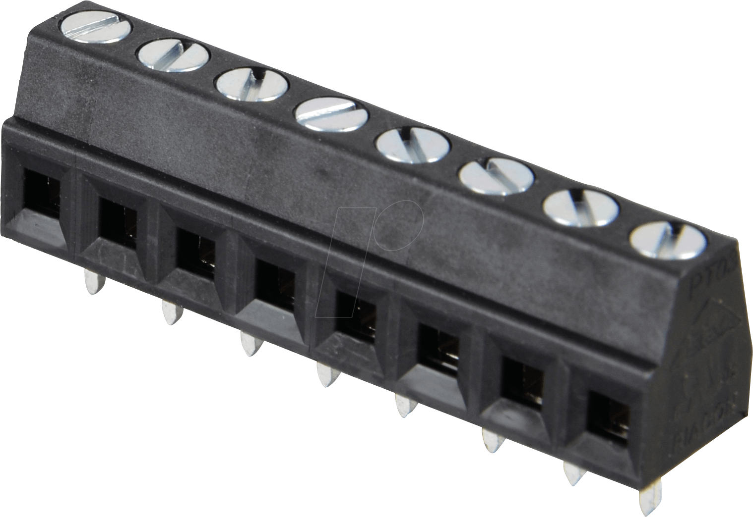 AKL 086-08 - Anschlussklemme, 8-pol, Ø 1,5 mm, RM 3,81