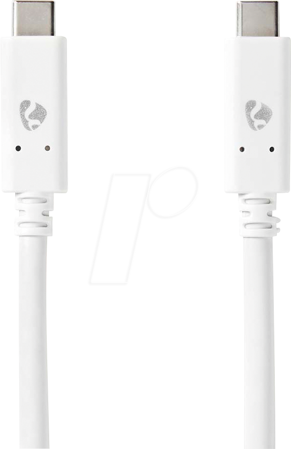 N CCGW64750WT10 - USB 10 Gb/s Kabel, C-Stecker > C-Stecker, 1m, Weiß