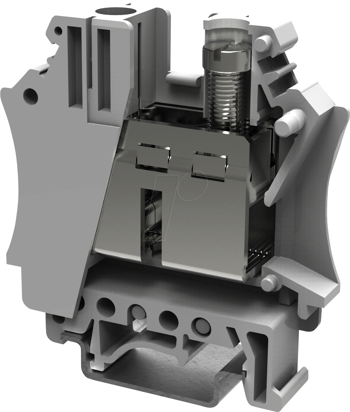 PC35 GR - Reihenklemme PC35, 35 mm², grau