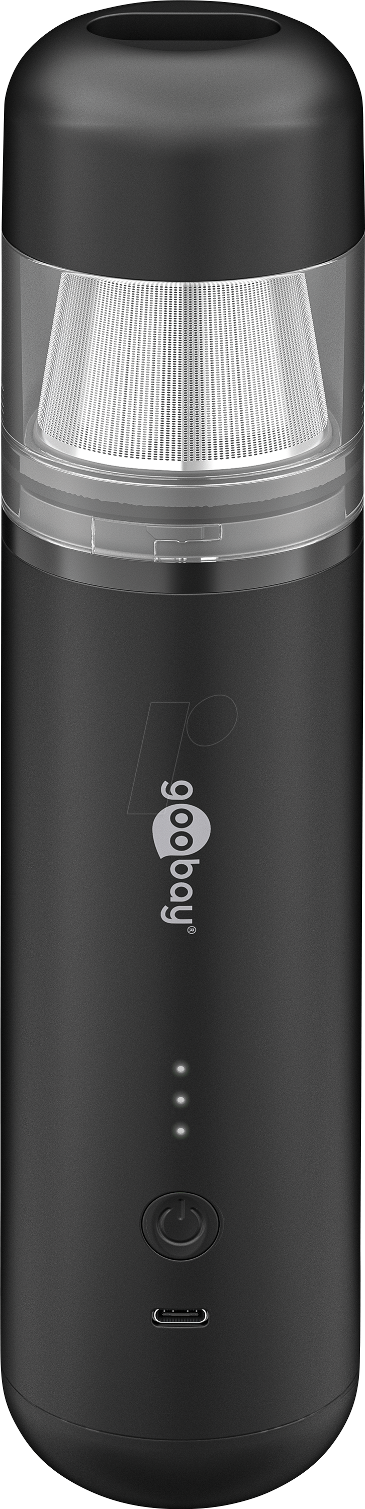 GOOBAY 77829 - Akku Handstaubsauger 120 W, beutellos, 3 Stufen, mit 7 Aufsätzen