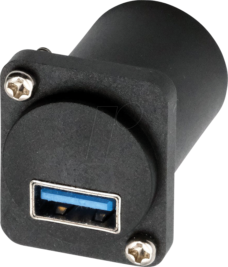 Thumbnail - EXSYS EX-49155 - D-Typ Modul, USB 3.2 Gen 1, Typ-A Buchse / Typ-B Buchse