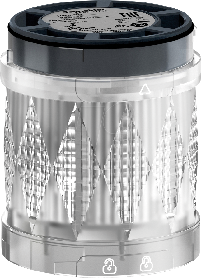 XVUC67 - LED-Leuchtelement, weiß/klar, Blitzlicht, 24V, f. Signalsäule XV