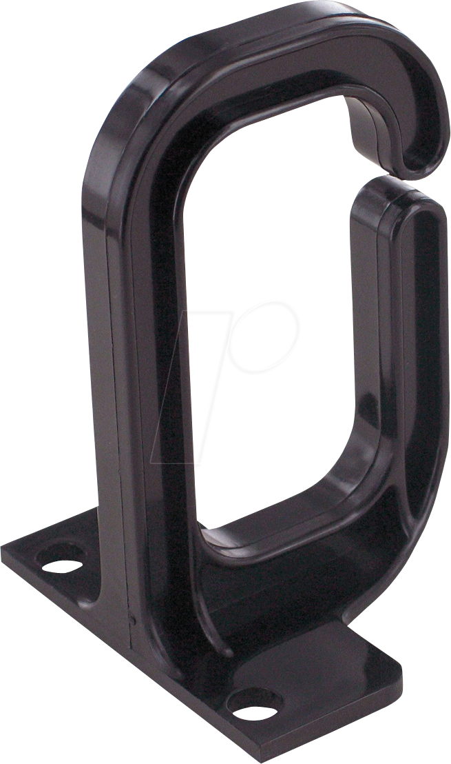 Thumbnail - VALUE 26990323 - Kabelführungsbügel, 40 x 80 mm, Kunststoff, schwarz