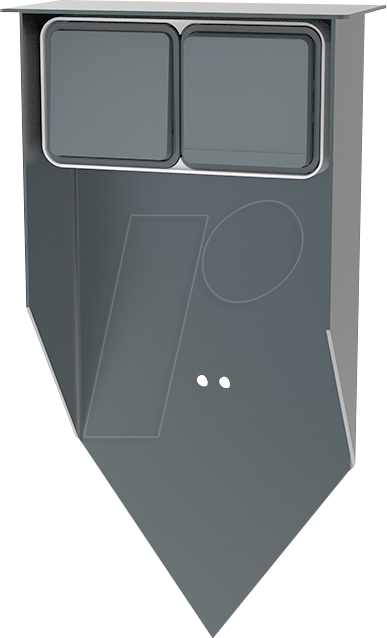 JEHOKA 38299045 - Steckdosenspieß B 3.2, 1 Schalter, 1 Steckdosen