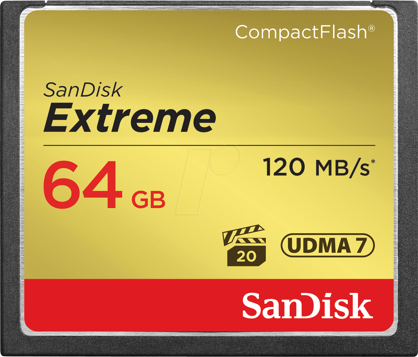 SDCFXSB-064G-G46 - CF-Speicherkarte 64GB, SanDisk Extreme 120MB/s
