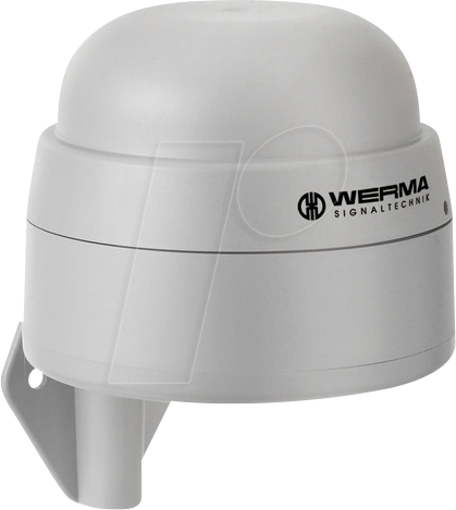 WERMA 57500060 - Signalhupe WM Dauerton 115-230VAC GY