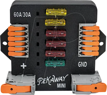 PEKA FUSY MINI - Pekaway - FUSY Mini, 6x Sicherungsblock