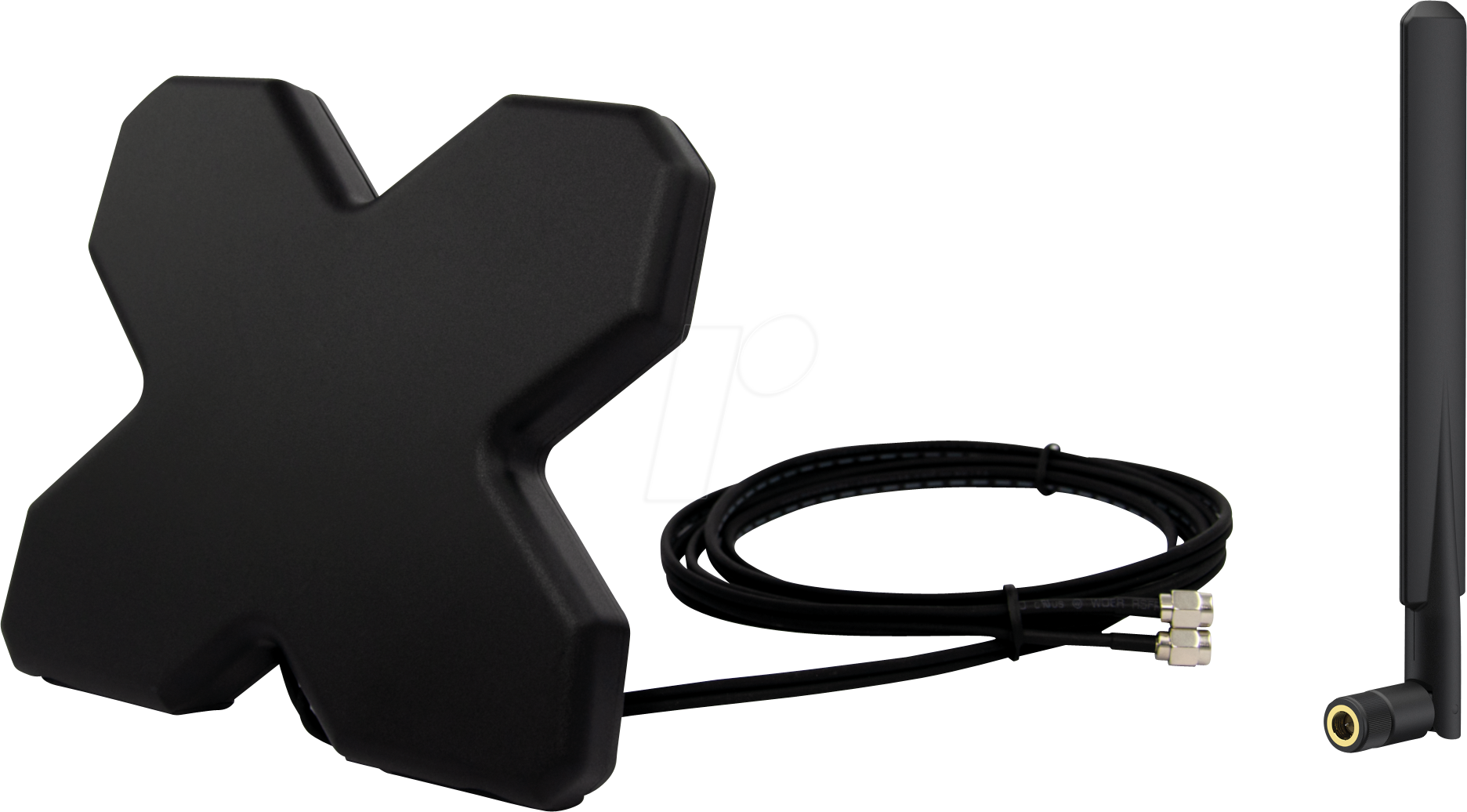 ANTKIT-2M1WPORT - Antennenkit für Router, mobil, Mobilfunk, WLAN