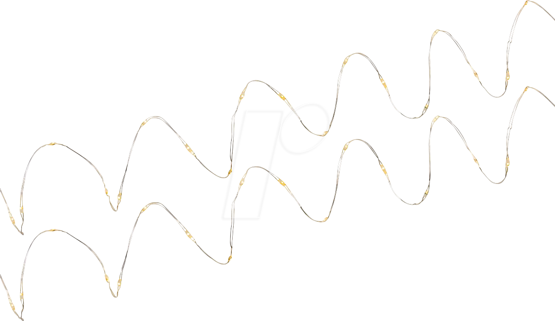 GB 44590 - 2x 20er LED-Silberdraht-Lichterkette mit Timer