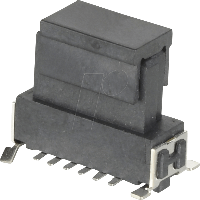 MPE 715-2-012 - Federleiste SMD, 12 polig, 500 V / 1,6 A