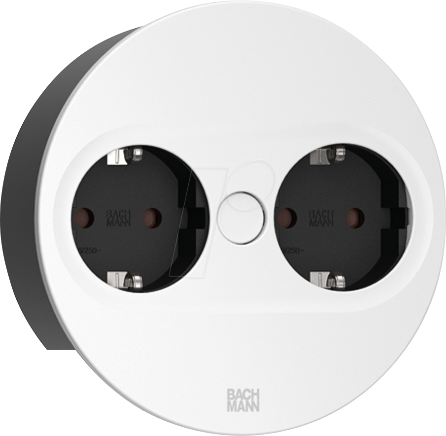 BACH 946.200 - TWIST 2 Steckdoseneinheit, 2-fach