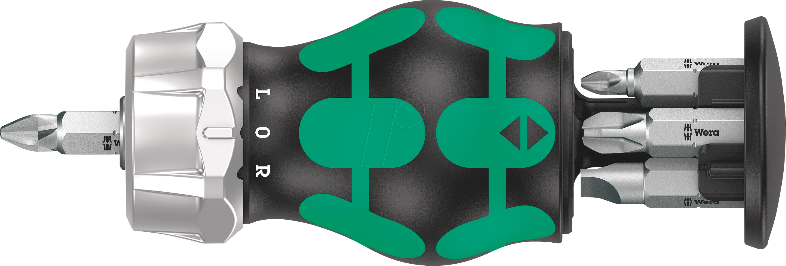 WERA 05008885001 - Bits-Handhalter mit 6 Bits