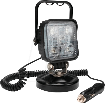 VEL LEDA251NW - LED-Arbeitsscheinwerfer, 15 W, 800 lm mit Magnetfuß