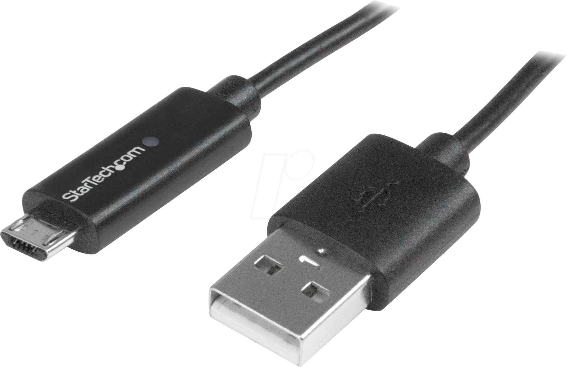 ST USBAUBL1M - Sync- & Ladekabel, USB-A > Micro-B, LED, 1 m