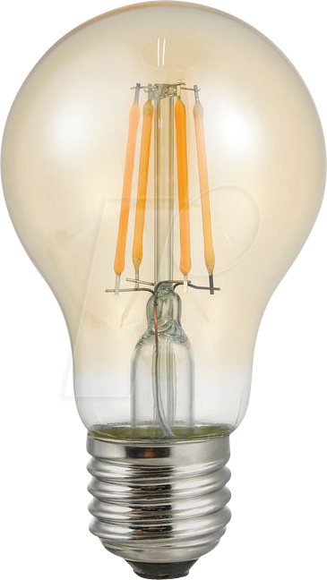 SCHI L2760999251 - LED-Lampe E27, 4 W, 430 lm, 2500 K, Filament