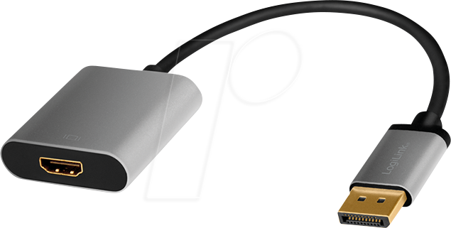 LOGILINK CDA0108 - DisplayPort Adapter, DP Stecker auf HDMI Buchse
