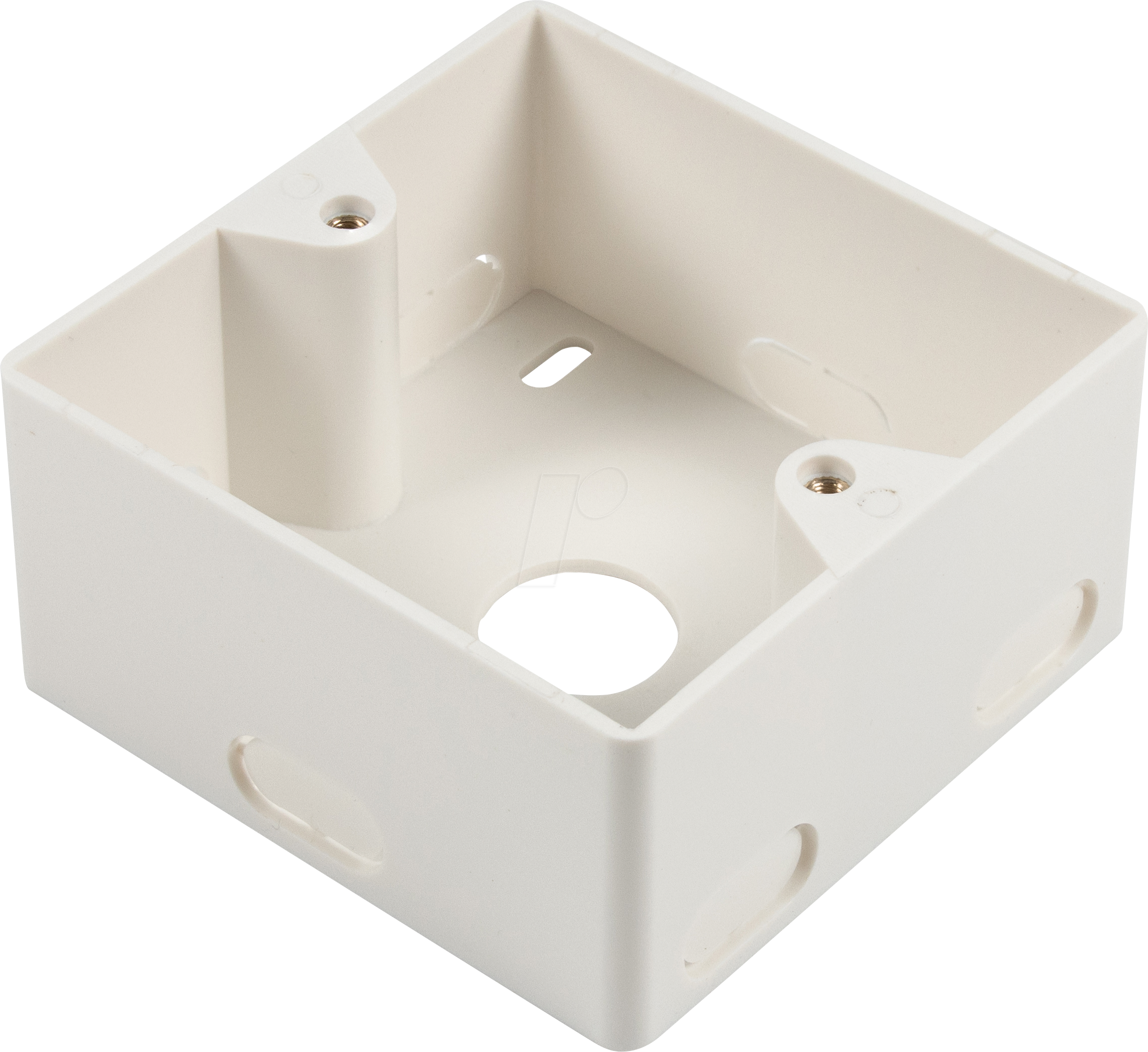 TTL 1622-02APGRW - Aufputzgehäuse 80 x 80 mm, reinweiß RAL9010