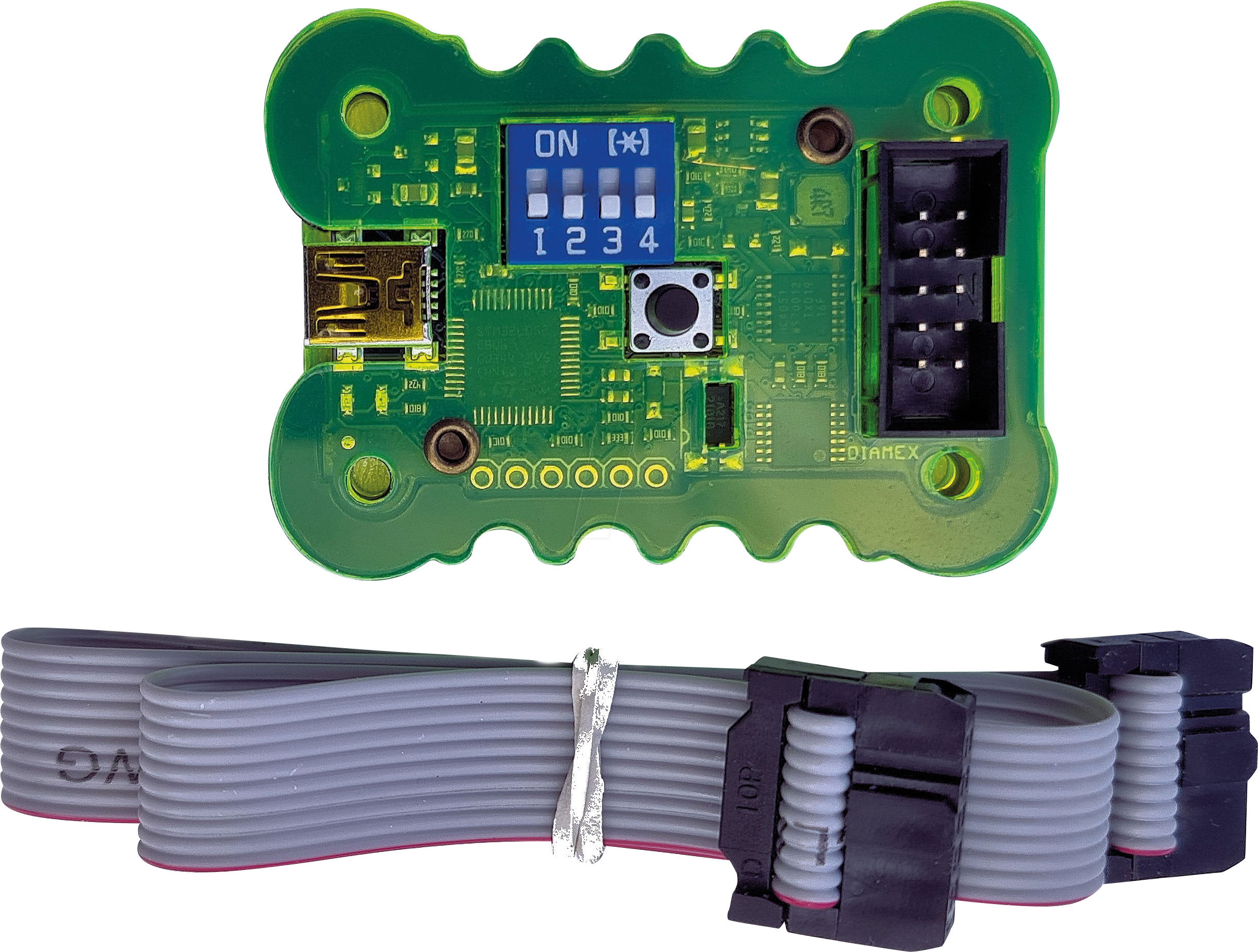 DIAMEX EXA-PROG - Universal ISP-Programer, AVR, STM32, ESP, LPC