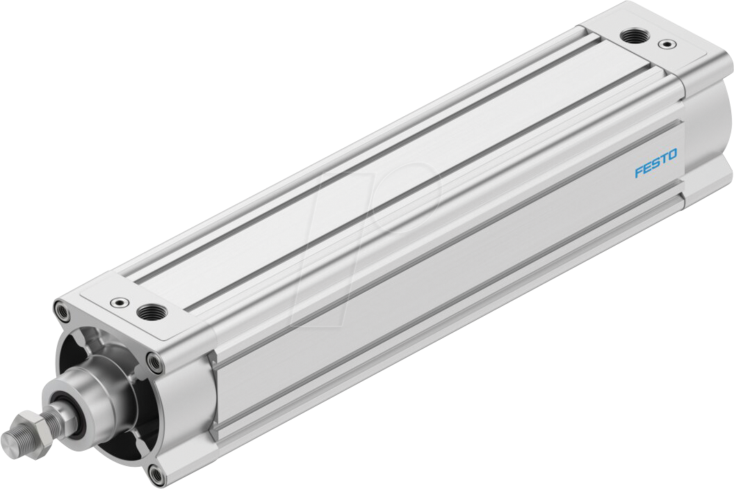 FESTO 8165657 - Normzylinder, DSBC, Ø 100 mm, M20x1,5, G1/2, D3, PPVA