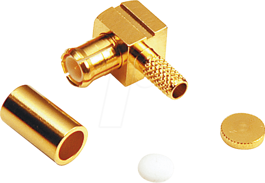 MCX STW-174 - MCX-Crimp-Stecker gewinkelt RG174/316