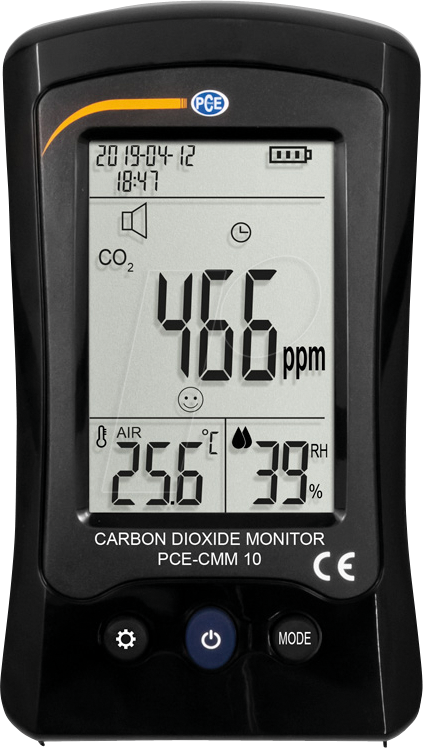 Thumbnail - PCE CMM 10 - CO2-Messgerät PCE-CMM 10