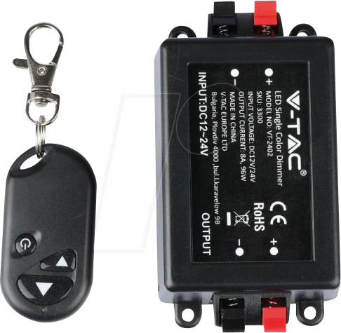 VT-3300 - Dimmer für LED-Streifen 12 - 24 V