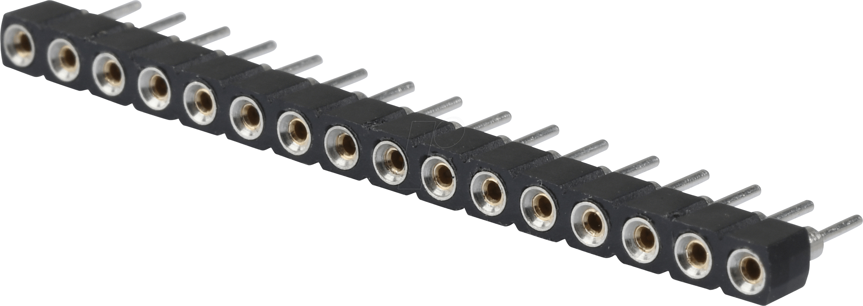 MPE 006-1-016 - Präzision-Sockelstreifen RM 2,54 16-pol.