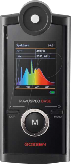MAVOSPEC BASE - Luxmessgerät MAVOSPEC BASE, LUX, CCT, CRI, PPFD, TLCI, IES TM-30