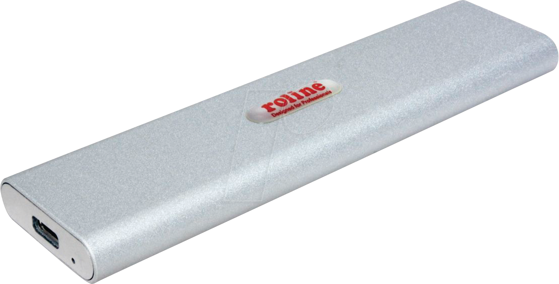 Thumbnail - ROLINE 16014146 - Externes M.2 NVMe SSD Gehäuse mit USB 3.1