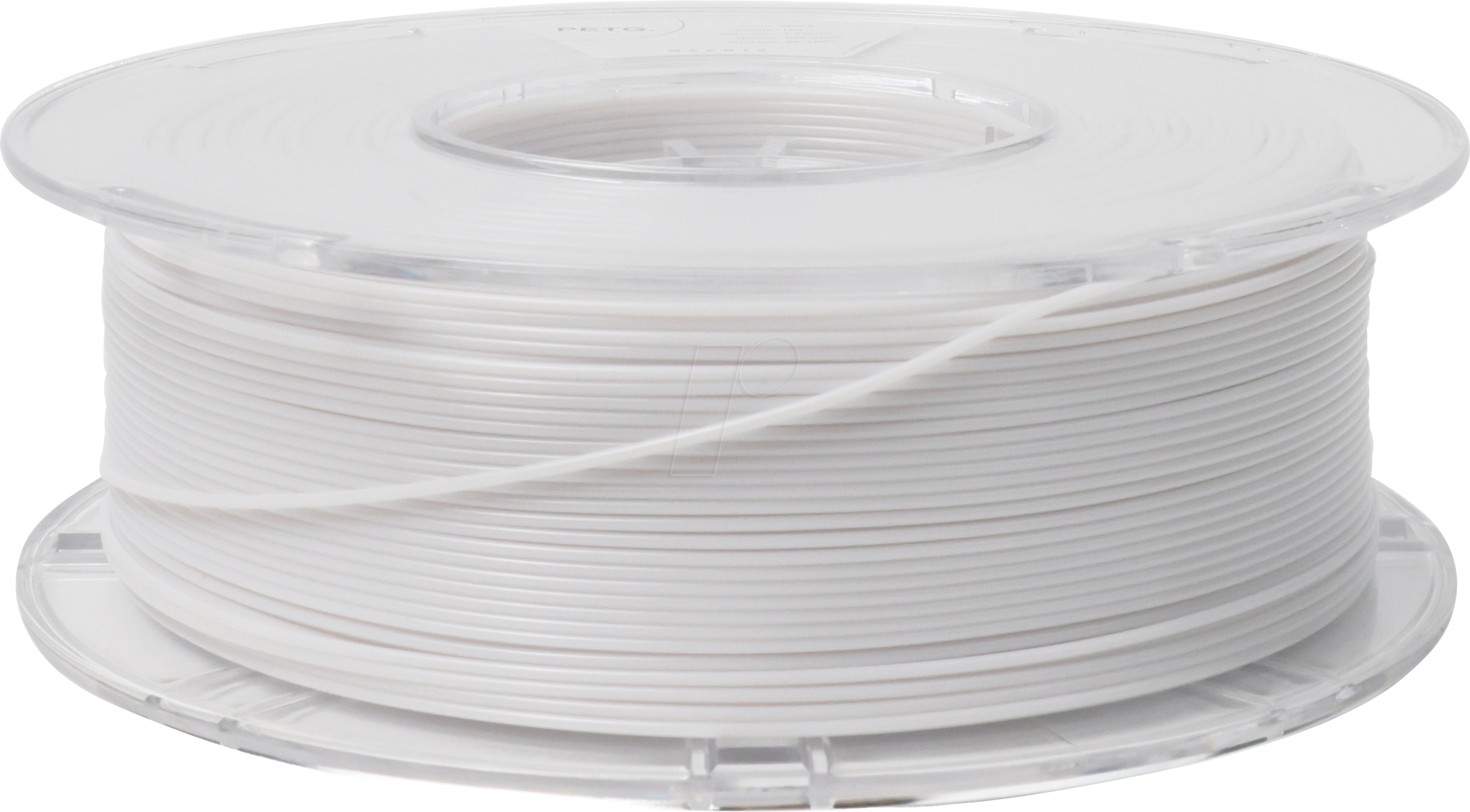PMMA-1011-002 - Filament, PETG, Weiß, 1,75 mm, 1 kg