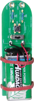 Thumbnail - SOL-EXP 65500 - Lötbausatz Taschenlampe mit Morse-/Disco-Licht