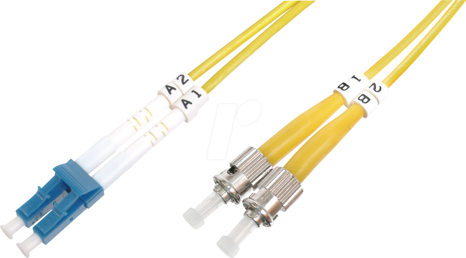 DIGI DK-2931-01 - LWL Patchkabel, LC / ST Duplex, OS2, 09/125 µm, 1 m