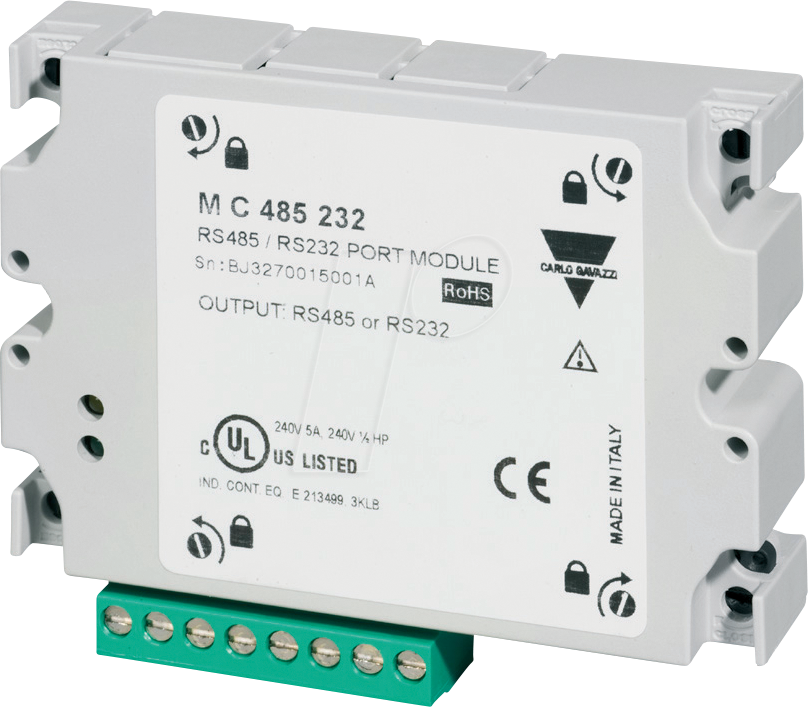 Thumbnail - MC485232 - Portmodul MC485, RS232, RS485, WM Serie, Modbus RTU