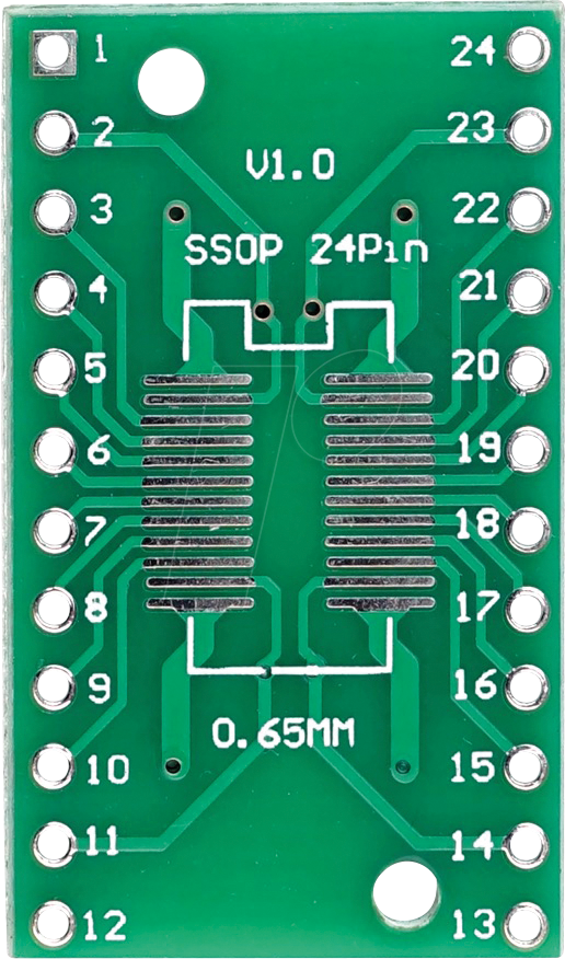 BB SOP24 - Entwicklerboards - SMD Breakout Adapter, SOP24 / SSOP24 / TSSOP2