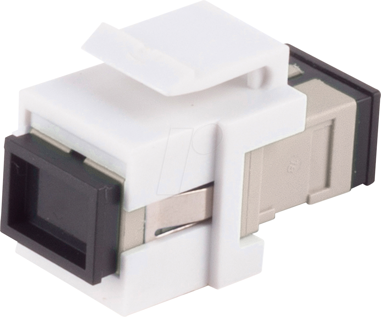 SHVP BS08-10214 - Keystone Modul, SC Simplex, OM1 / OM2, beige