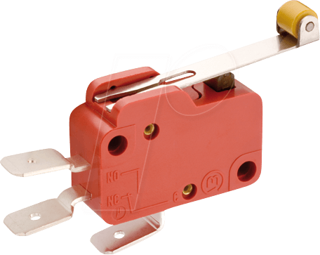 MAR 1006.1511 - Schnappschalter 1xUM 10A-400VAC Rollenhebel