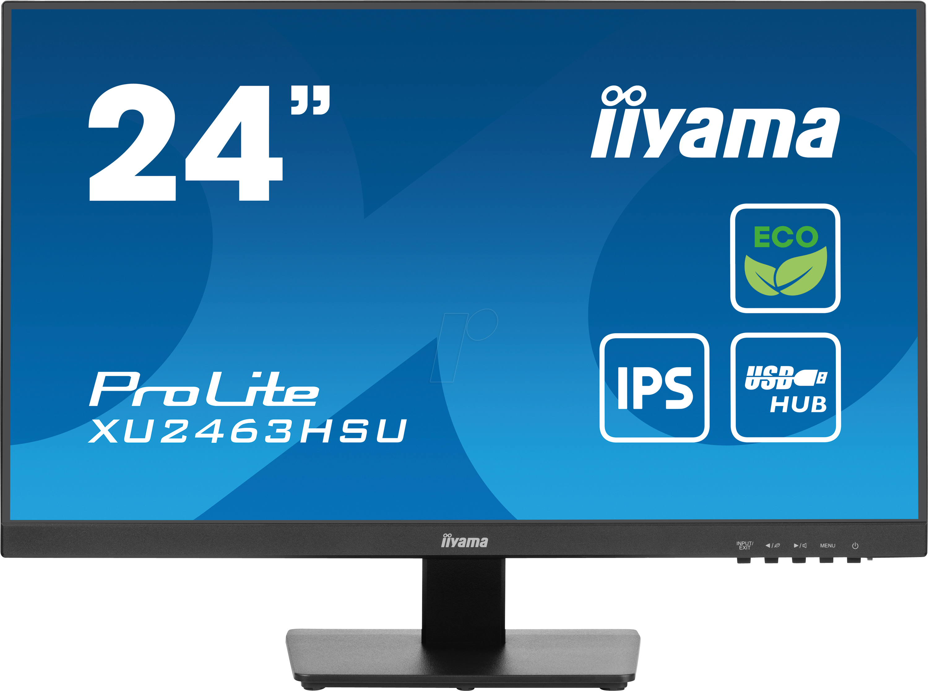 IIY XU2463HSUB1 - 61cm Monitor, 1080p, USB