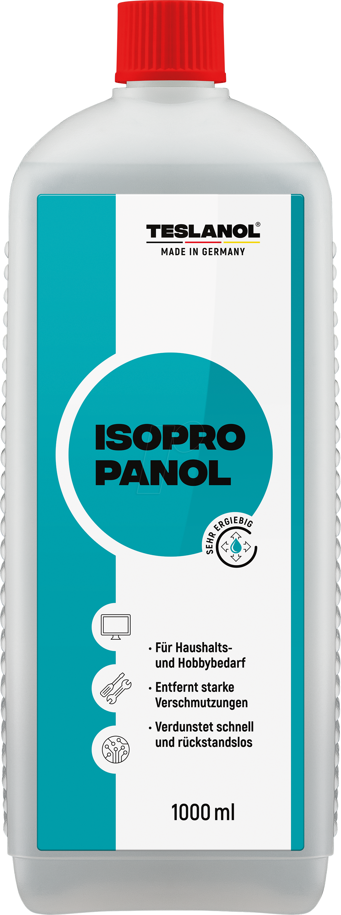 TESLANOL 26045 - Aktivreiniger, Isopropanol, 1000 ml