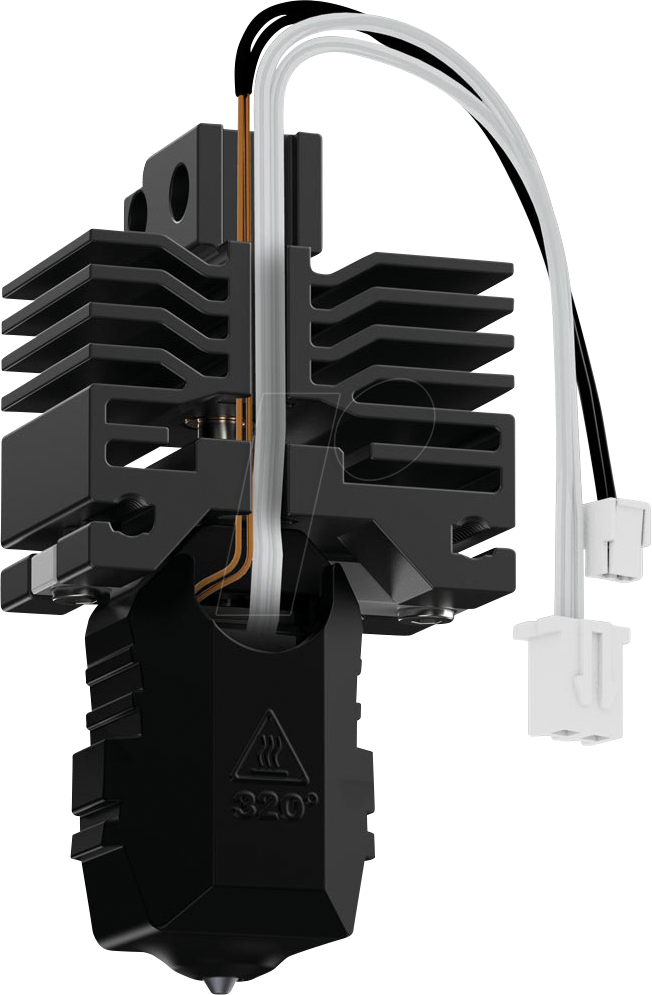 PHA 6248D0004 - 3D Druck, Hotend 0,6 mm + Wärmebrück, für Bambu Lab X1 Serie