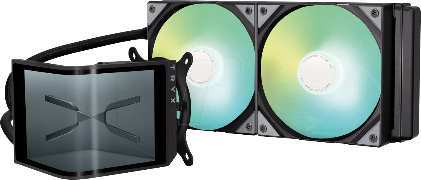 TRYX 650223 - TRYX PANORAMA SE ARGB 240 AiO, AMOLED, schwarz