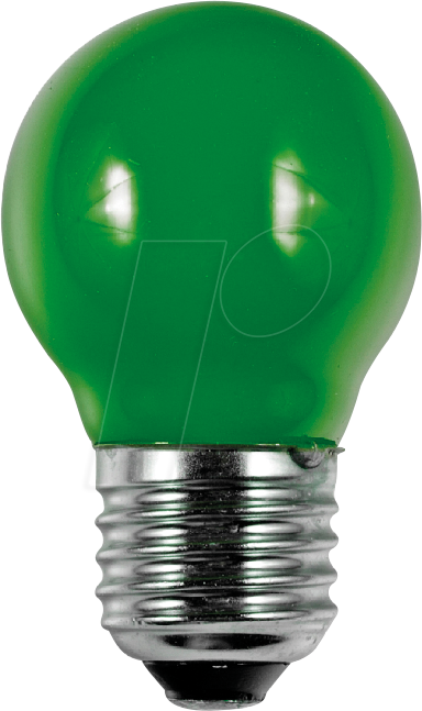 SCHI L277215003 - E27 G45x75 1W Grün